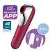 Satisfyer - Dual Love Air Pulse Vibrator Rood