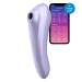 Satisfyer - Dual Pleasure Air Pulse Vibrator Paars