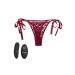 Sexy Slipje Met Bijbehorende Stimulator - Rood Sexy Slipje Met Bijbehorende Stimulator - Rood