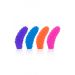Siliconen Vinger Sleeves - Swirls