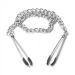 Tepelklemmen met ketting - Staal