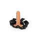 Strap On met Holle Dildo 16 cm - Licht getint