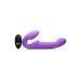 Strapless Strap-on met Clitoris Pulsaties - Paars Strapless Strap-on met Clitoris Pulsaties - Paars