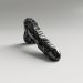 All Black Steroid Dildo The Coach - Zwart