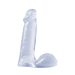 Transparante Dildo Basix Works 17 CM Transparante Dildo Basix Works 17 CM