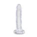 Transparante Dildo met brede Basis - King Cock Transparante Dildo met brede Basis - King Cock