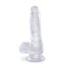 Transparante Realistische Dildo King Cock - 18 cm