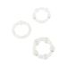 Transparante Rekbare Cockringen - Set van 3