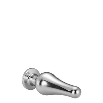 Buttplug Gleaming Love Zilver - Large