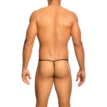 MOB Sheer T-Back Thong - Zwart