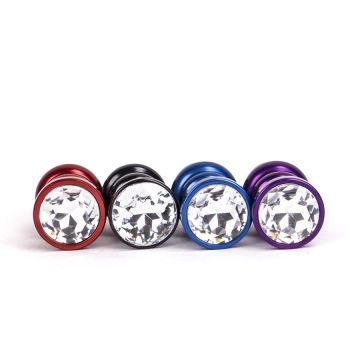 Aluminium Alloy Anaal Plug - Blauw