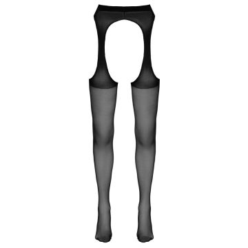 Jarretelles panty's met grote gaten 