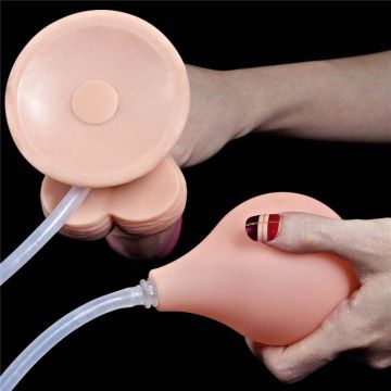 Spuitende Dildo Squirt extreme - Huidskleur