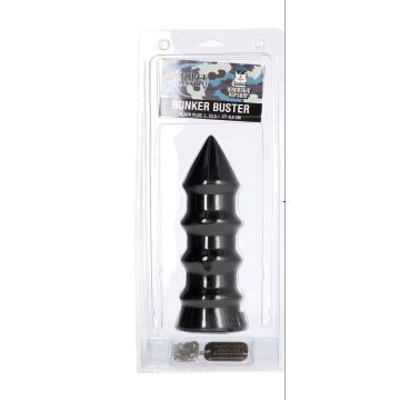 Domestic Partner Buttplug Bunker Buster Zwart - 22.5 cm
