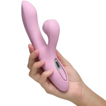 Satisfyer - Pro+ G-Spot Generation 2 - Rabbit-vibrator met luchtpulsen - Roze