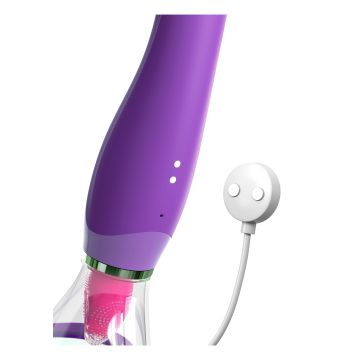 Likkende Vagina Zuiger - Paars