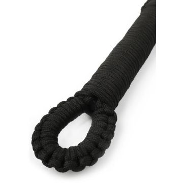 Knot Flogger Nylon - Zwart