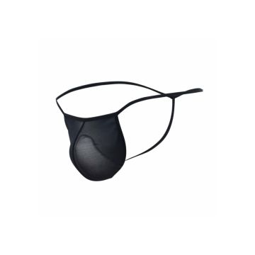 MOB Sheer T-Back Thong - Zwart