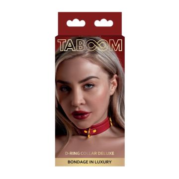 D-Ring halsband Deluxe - Taboom