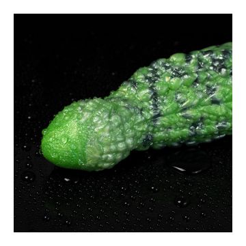 Monster Dildo Gode Puruk - Groen
