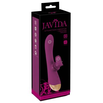 G-spot Vibrator met Bewegende Clitorisstimulator – Javida