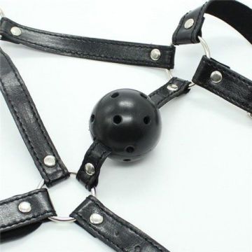 Hoofd Harnas met Ballgag 