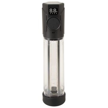 Mr Boner Penispomp Red Light Power Pump - Transparant