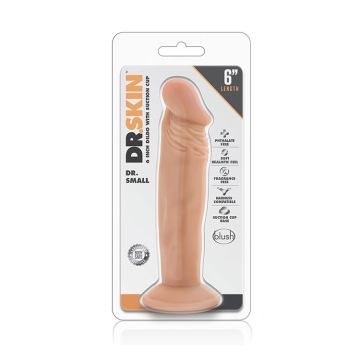 Realistische Dildo met Zuignap Dr. Skin 17 cm - Huidskleur