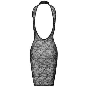 Cottelli Collection Kanten Jurk - Zwart