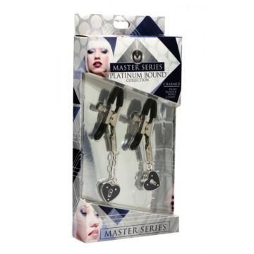 Tepelklemmen met Harten Padlock