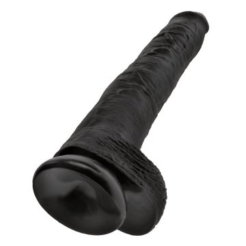 Zwarte XL Dildo King Cock -  36 cm