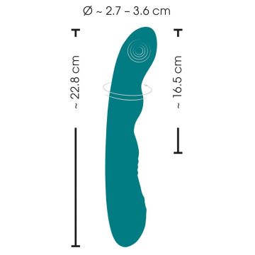 Rotating G-spot vibrator - Groen