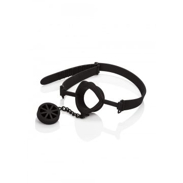 Scandal Silicone Stopper Gag - zwart