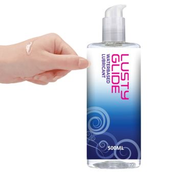 Lusty Glide Glijmiddel Waterbasis - 500 ml