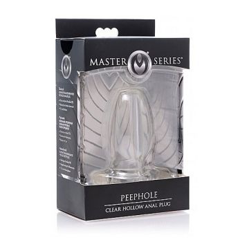 Holle Anaal Plug - Peephole Clear