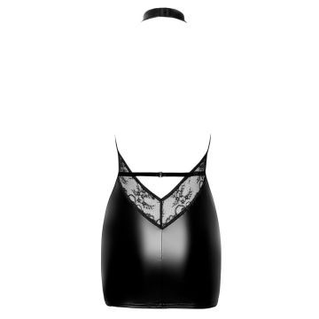 Noir Handmade Korte Mini Jurk - Zwart