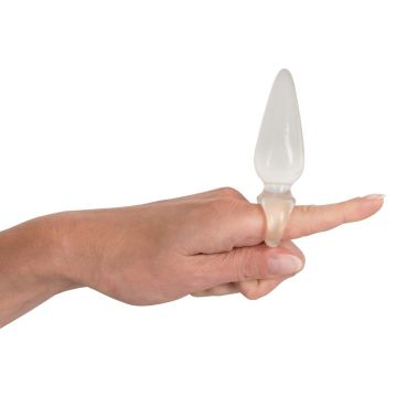 Vinger Buttplug - Transparant-vinger_buttplug_-_transparant_aan_vinger.jpg