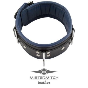 Leren Slavenhalsband Zwart/Blauw - 7.50cm-leren_slavenhalsband_zwart-blauw_-_6-50cm.jpg