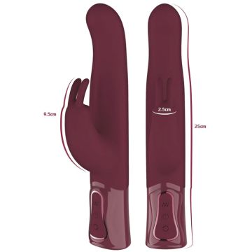 She.E.O Roterende en Vibrerende Rabbit Vibrator Thick - Paars