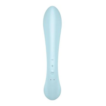 Satisfyer Multi Vibrator Triple Oh - Licht Blauw