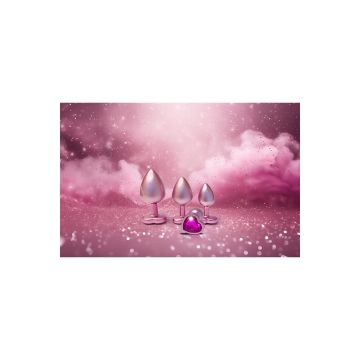 Buttplug Set Pearl Pink - Roze