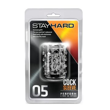 Stay Hard Penis Sleeve - Clear
