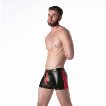 Leader Menswear Brut Zipper Shorts - Rood