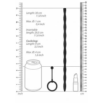 Silicone Plug & Cock Ring Set