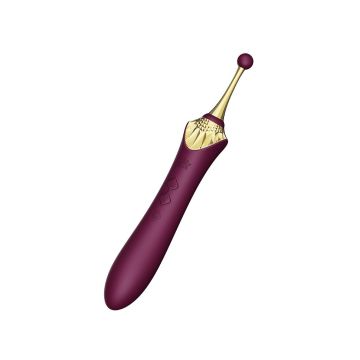 Bess 2 Verwarmende Clitoris Massager met 4 Opzetstukken - Paars