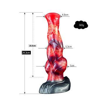 Kiotos Monstar Dildo Beast 75 - 24.3 cm