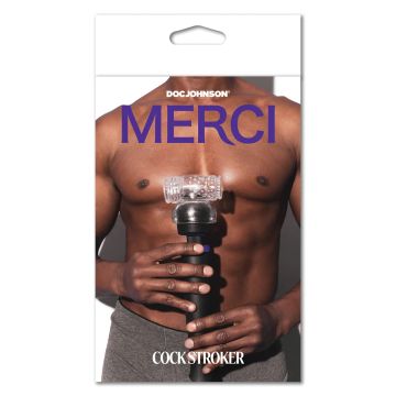Masturbator Opzetstuk Wand Vibrator - Transparant