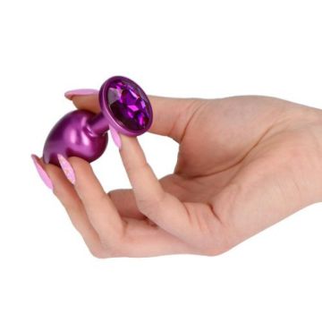 Buttplug Teardrop Paars