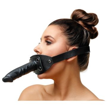 Zado Latex Gag & Dildo- Zwart