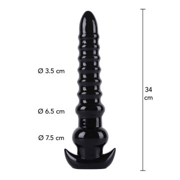Extreme Buttplug Hidden Desire Anal Drill XXL 34 cm